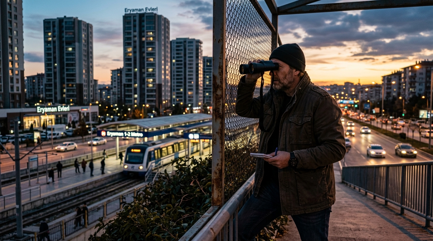 Keçiören Kuşcağız Çevresinde Rutin Dışı Gizli Buluşmaların Tespiti ve Raporlanması